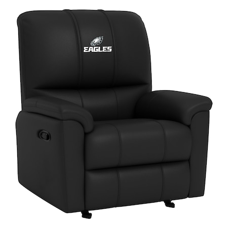 Dreamseat Rocker Recliner with Philadelphia Eagles Secondary Logo XZ52031CDRRBLK-PSNFL21028